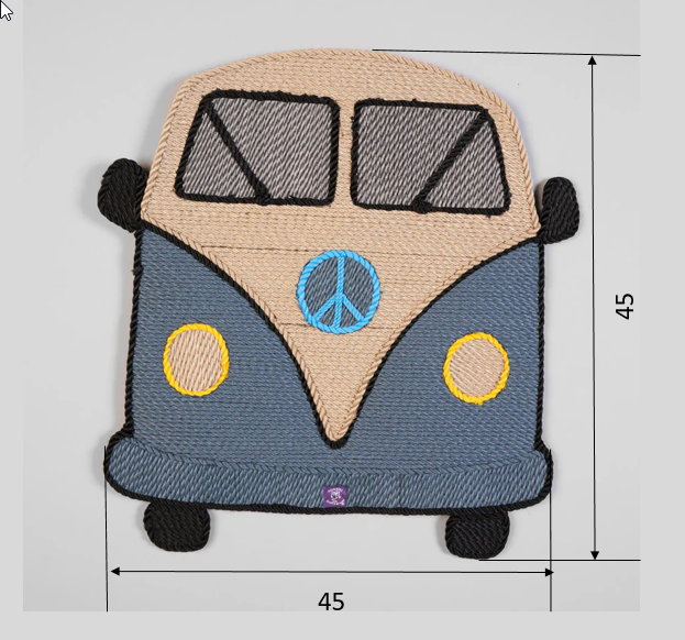 Arte de parede Volkswagen