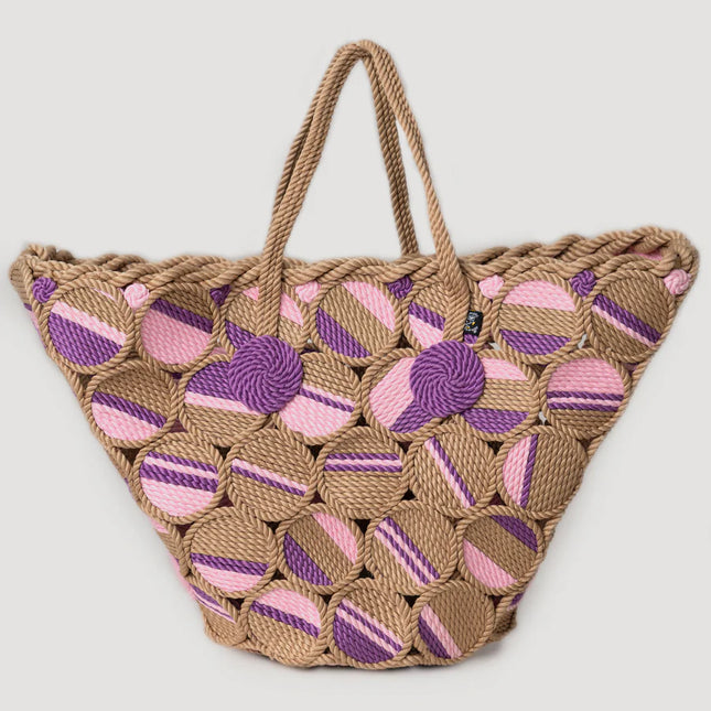 Nissi Woven Circes Beach Bag