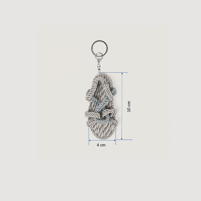 Mountain Momma Camel&amp;Navy Keychain