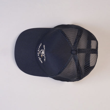 Blue Bamboo Cap