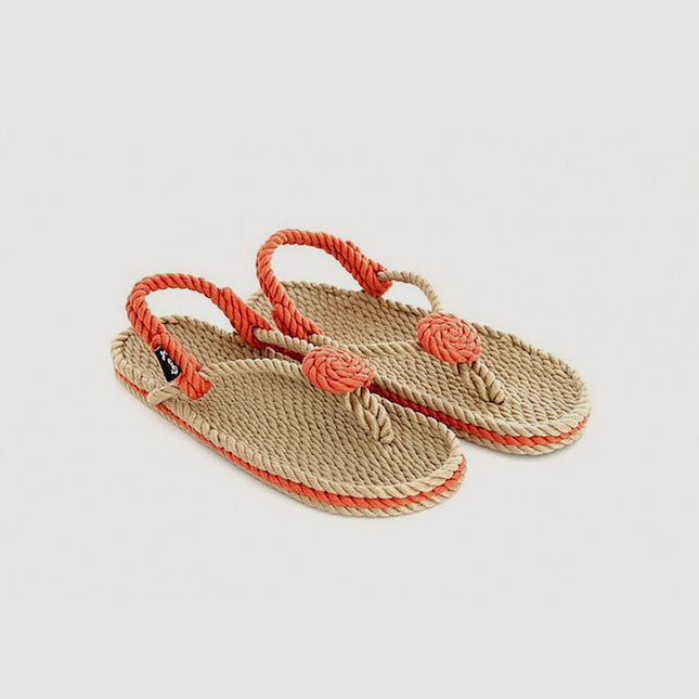 Flower Flop Camel/Orange