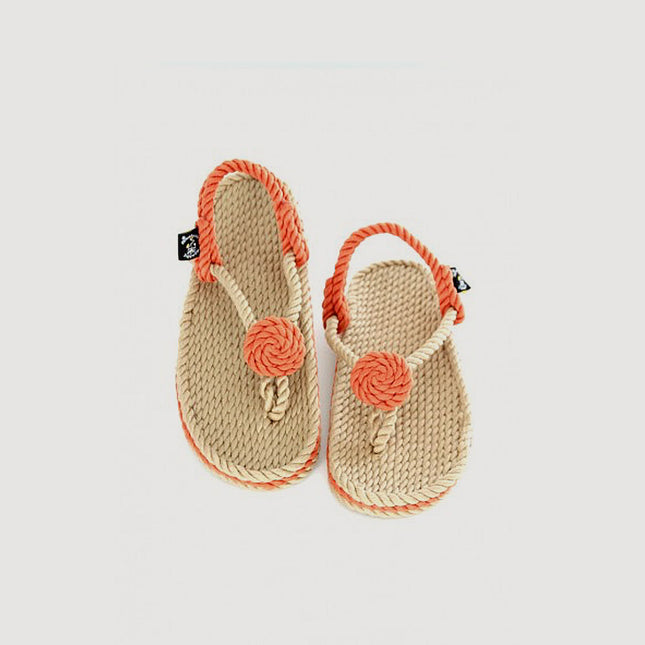 Flower Flop Camel/Orange
